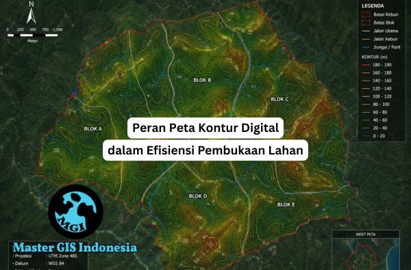 Peta kontur digital